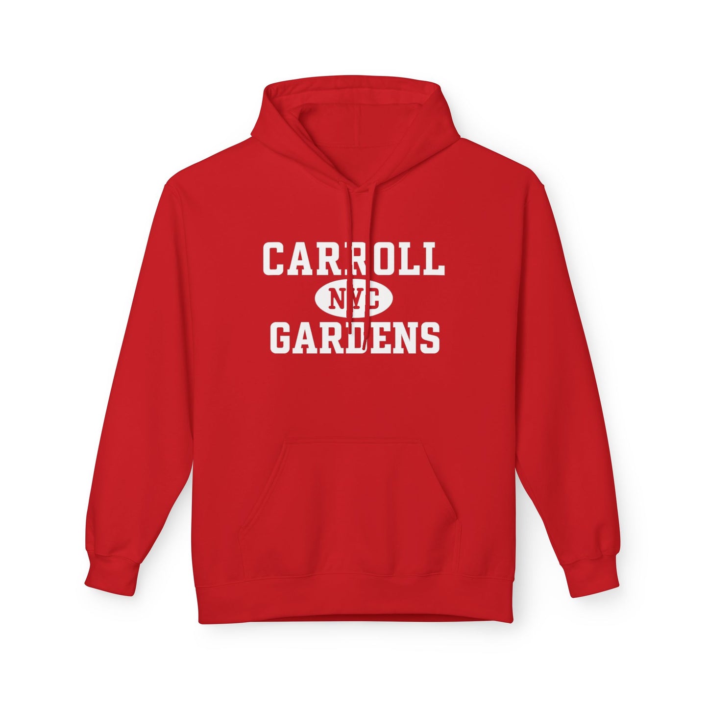 Carroll Gardens NYC Unisex Hoodie Brooklyn Softstyle Fleece Crewneck
