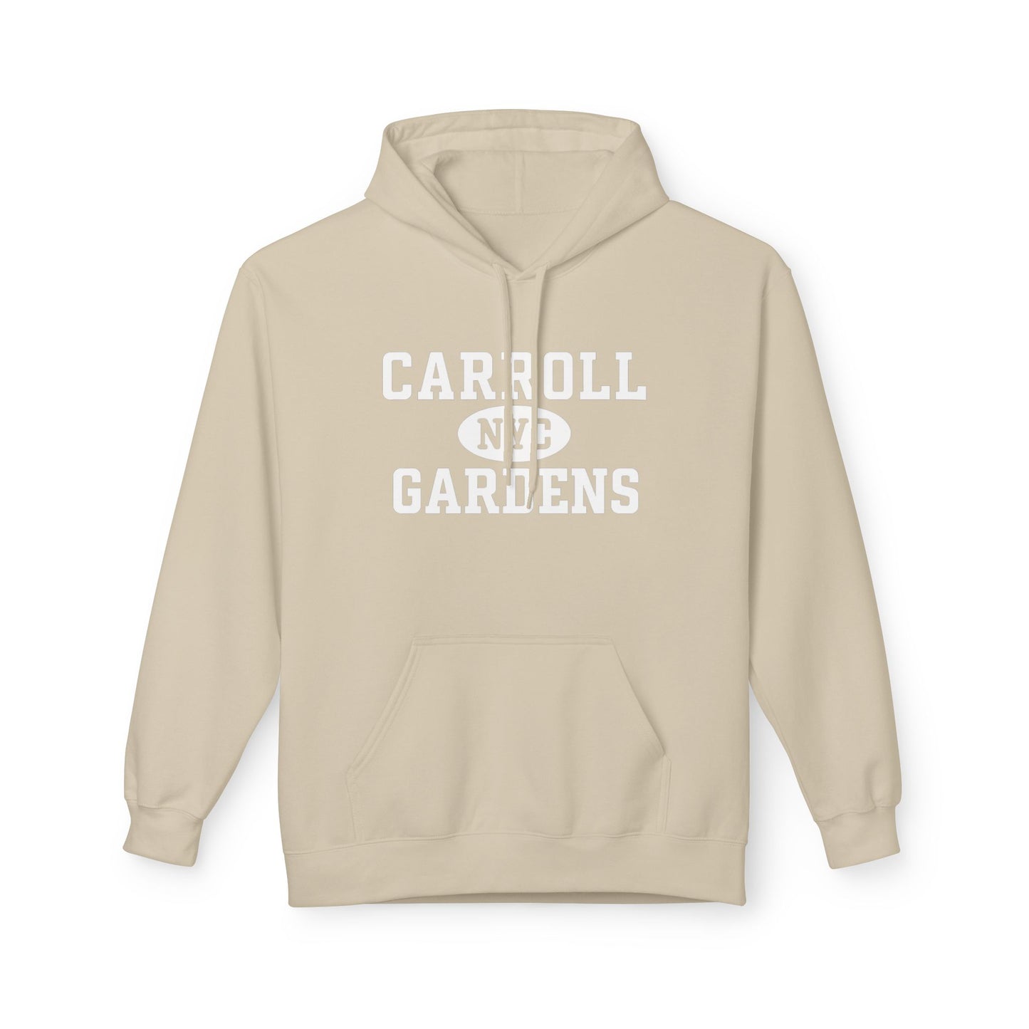 Carroll Gardens NYC Unisex Hoodie Brooklyn Softstyle Fleece Crewneck