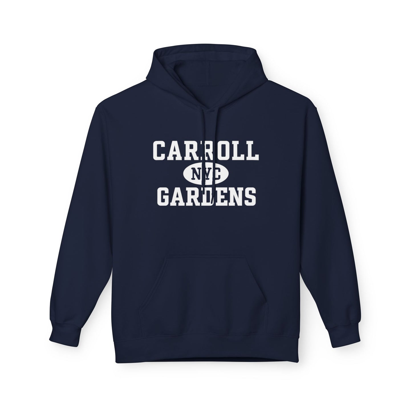 Carroll Gardens NYC Unisex Hoodie Brooklyn Softstyle Fleece Crewneck