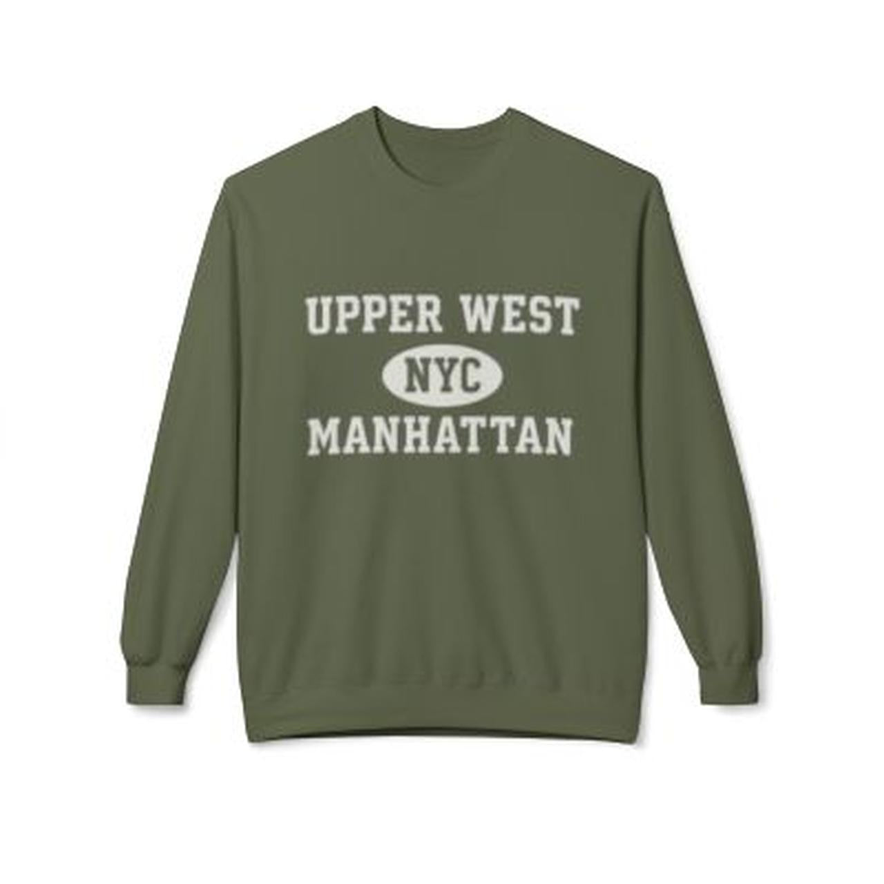 Upper West Manhattan Softstyle Fleece Crewneck Sweatshirt