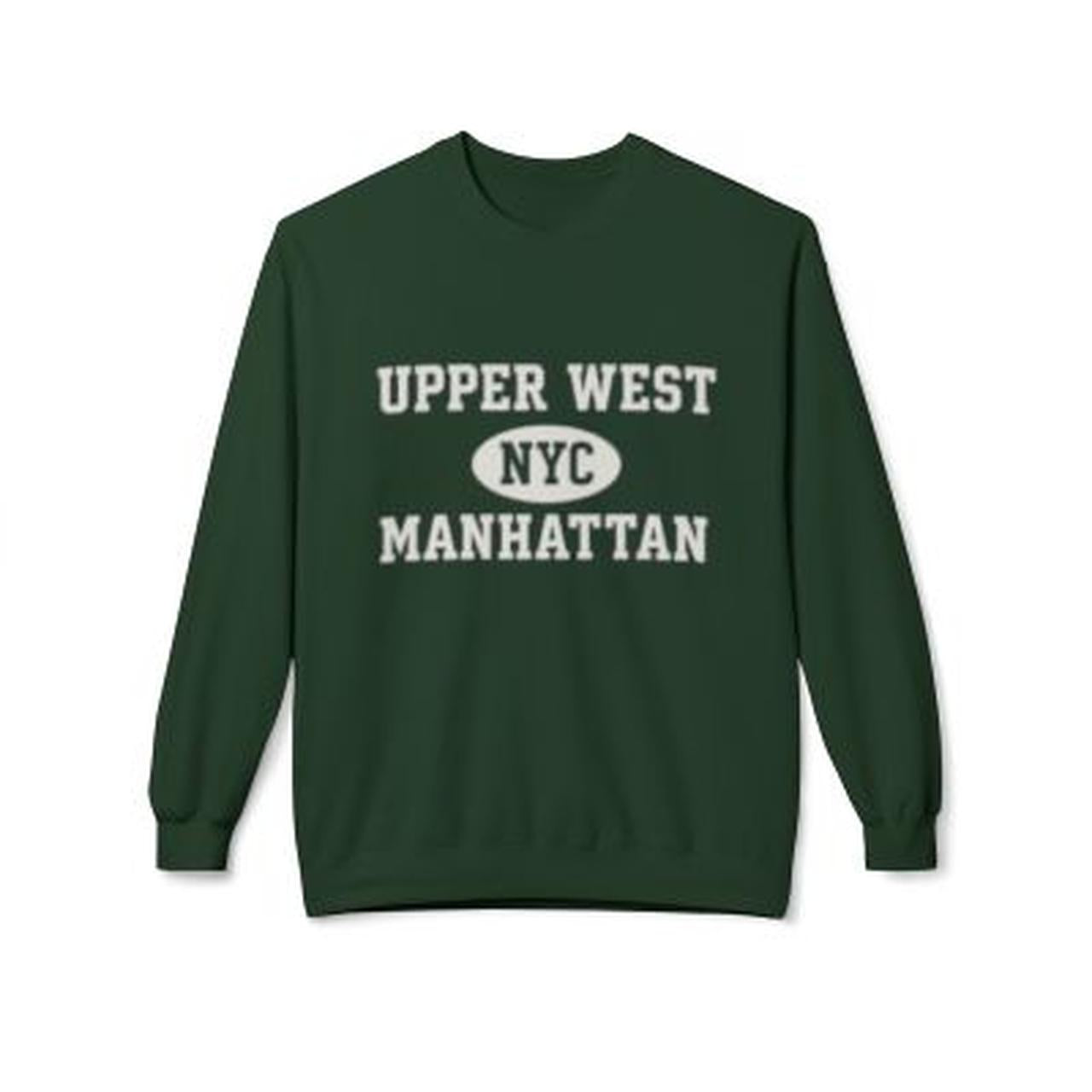 Upper West Manhattan Softstyle Fleece Crewneck Sweatshirt