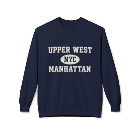 Upper West Manhattan Softstyle Fleece Crewneck Sweatshirt