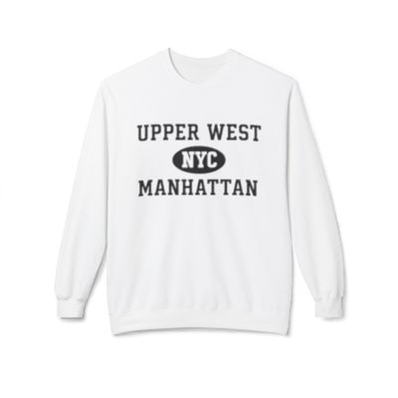 Upper West Manhattan Softstyle Fleece Crewneck Sweatshirt
