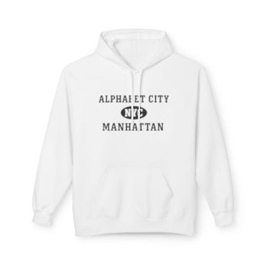 Alphabet City NYC Unisex Hoodie Manhattan Softstyle Fleece Crewneck