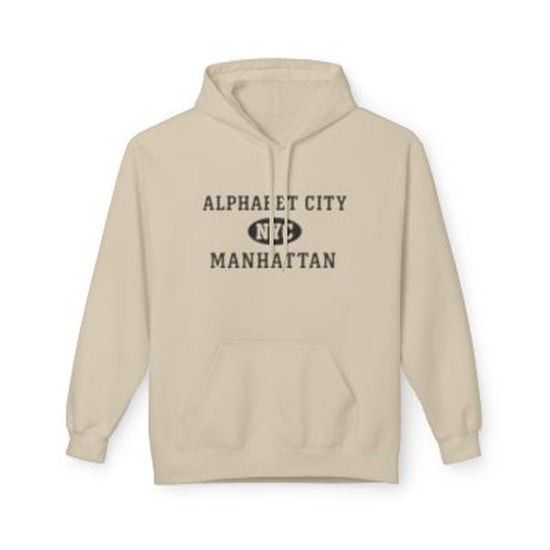 Alphabet City NYC Unisex Hoodie Manhattan Softstyle Fleece Crewneck