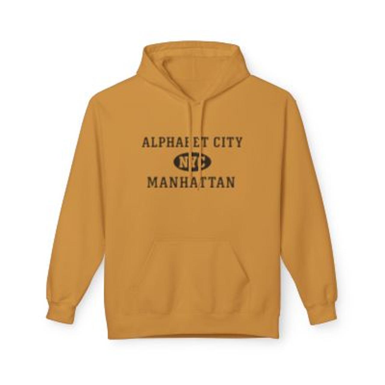 Alphabet City NYC Unisex Hoodie Manhattan Softstyle Fleece Crewneck