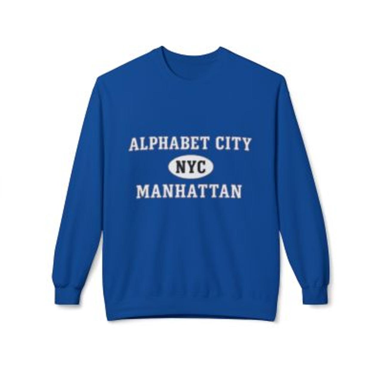 Alphabet City Manhattan Softstyle Fleece Crewneck Sweatshirt