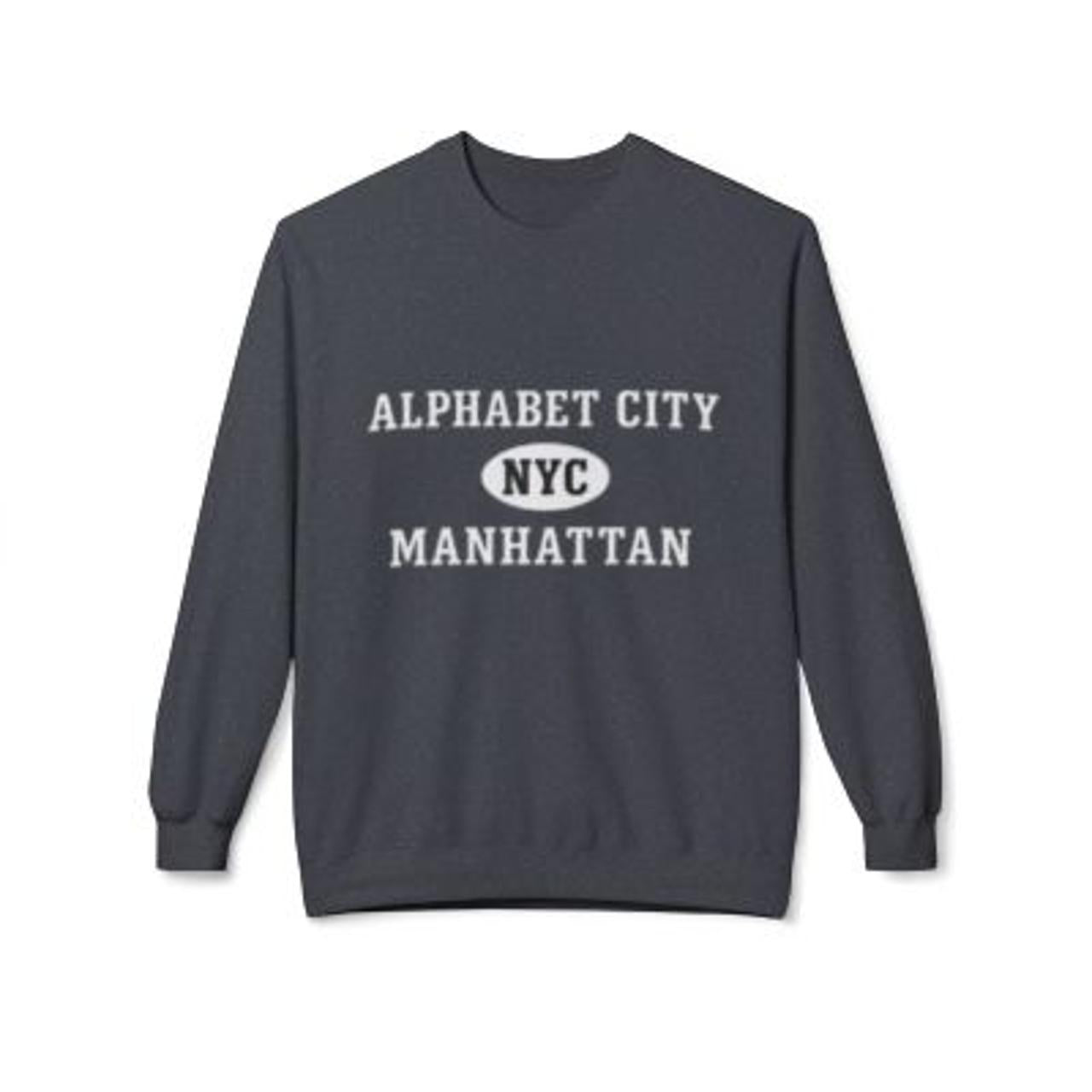 Alphabet City Manhattan Softstyle Fleece Crewneck Sweatshirt