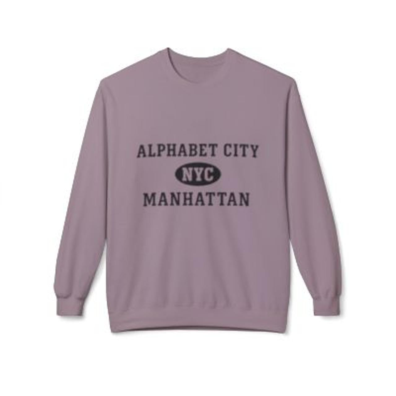 Alphabet City Manhattan Softstyle Fleece Crewneck Sweatshirt