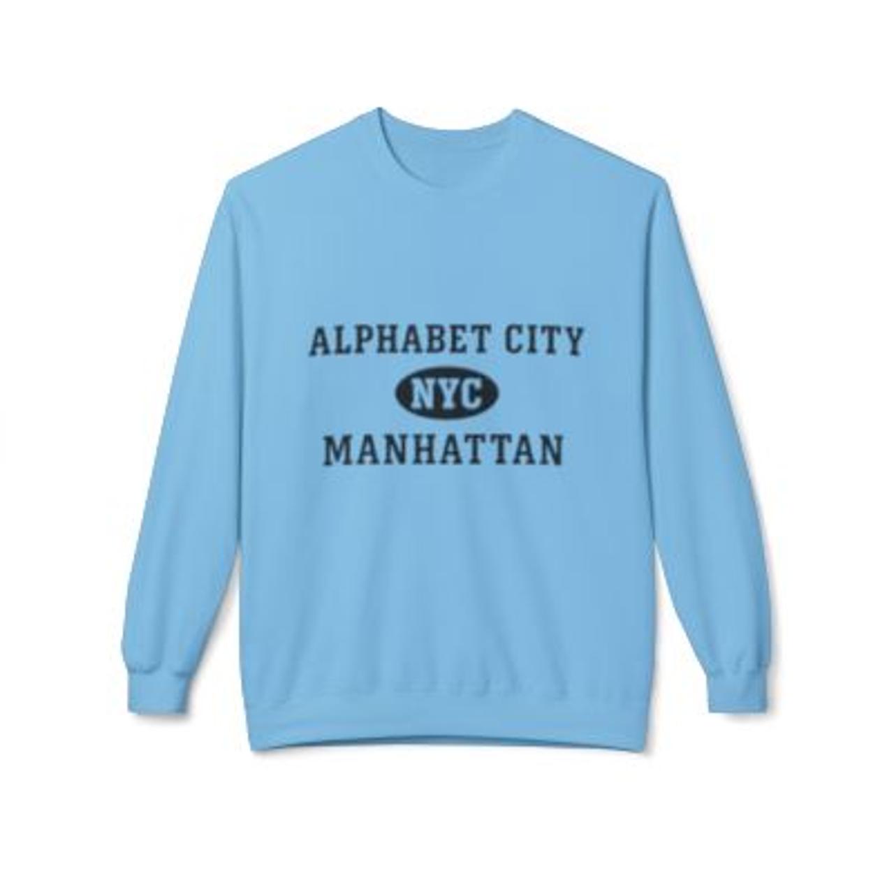 Alphabet City Manhattan Softstyle Fleece Crewneck Sweatshirt