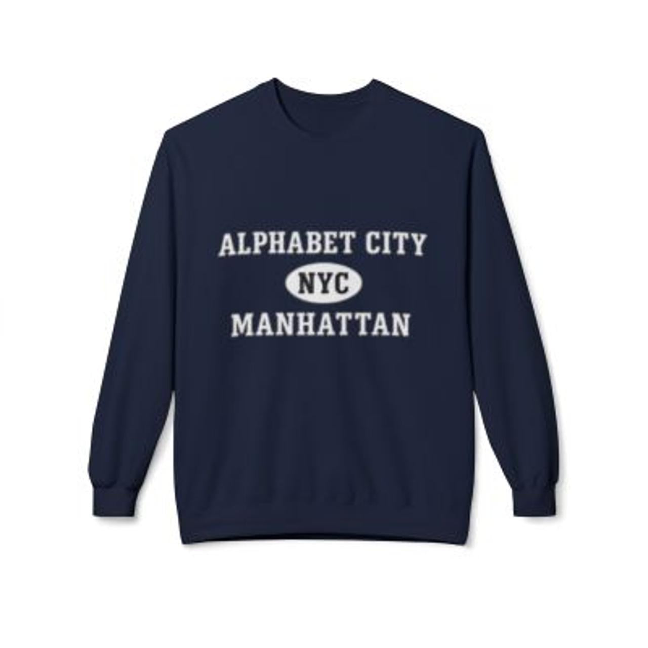 Alphabet City Manhattan Softstyle Fleece Crewneck Sweatshirt