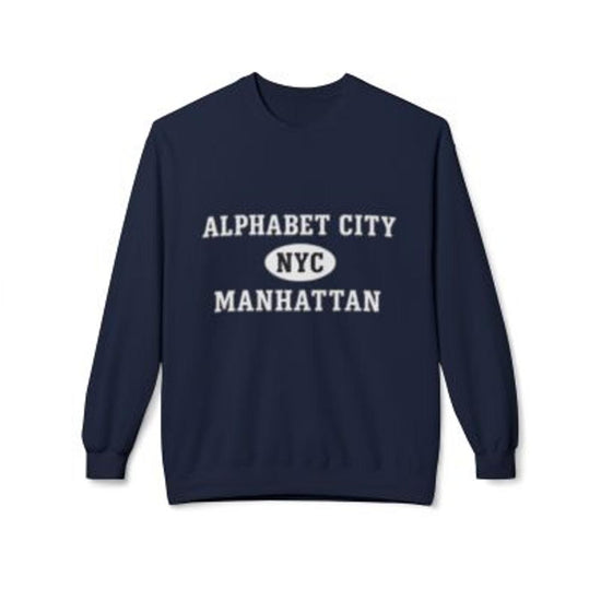 Alphabet City Manhattan Softstyle Fleece Crewneck Sweatshirt