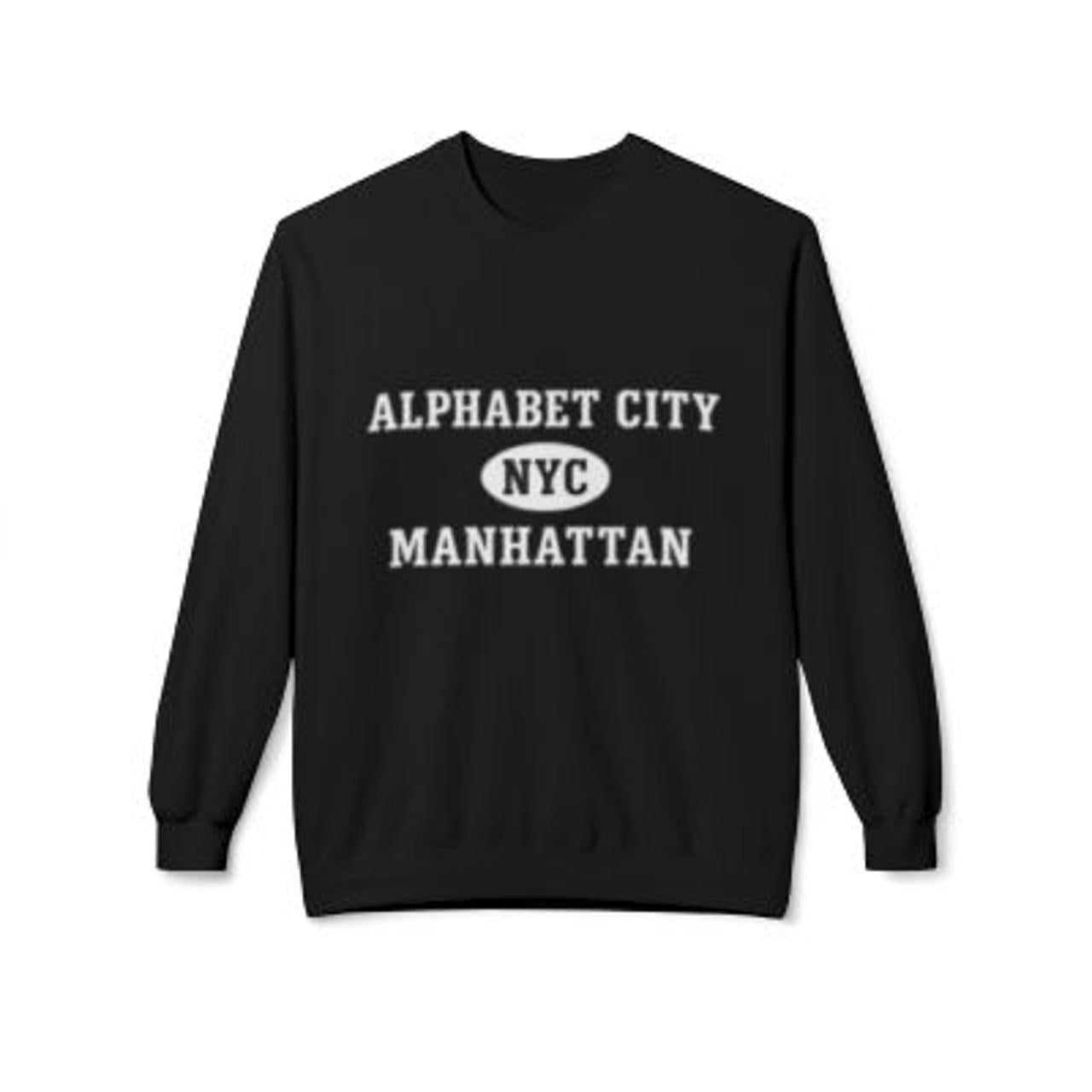 Alphabet City Manhattan Softstyle Fleece Crewneck Sweatshirt