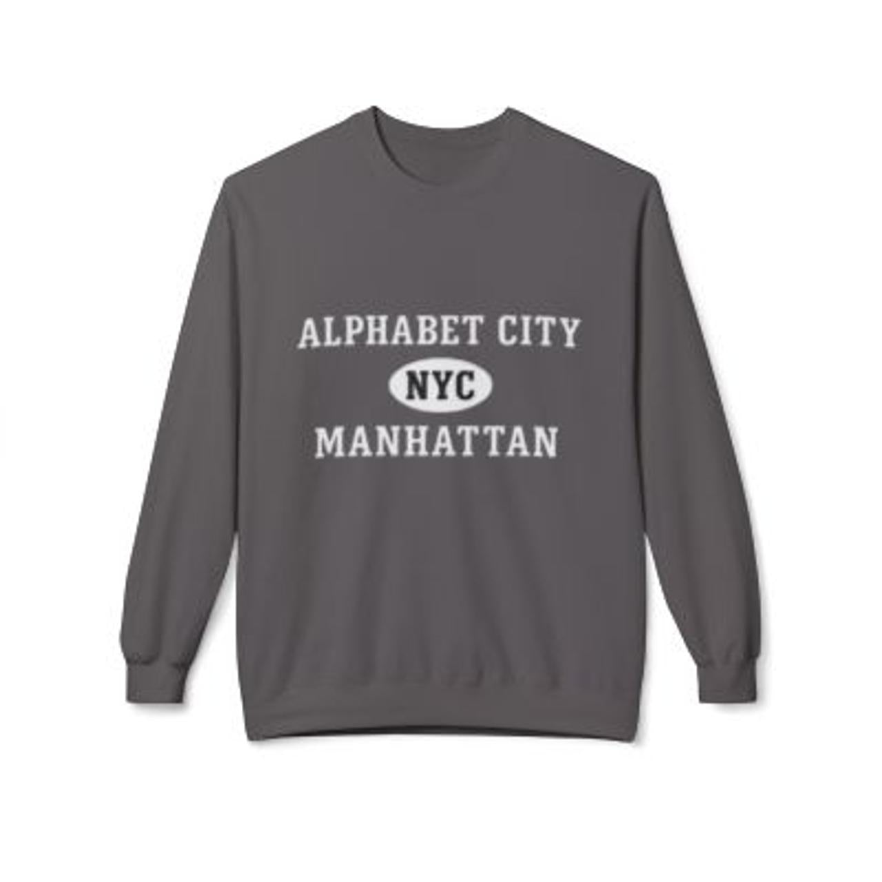 Alphabet City Manhattan Softstyle Fleece Crewneck Sweatshirt