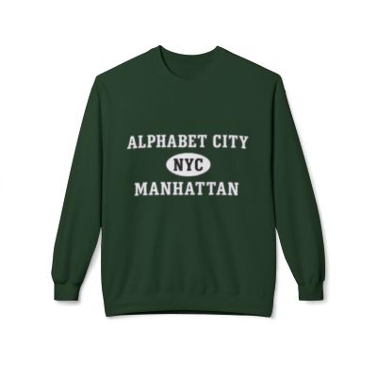Alphabet City Manhattan Softstyle Fleece Crewneck Sweatshirt