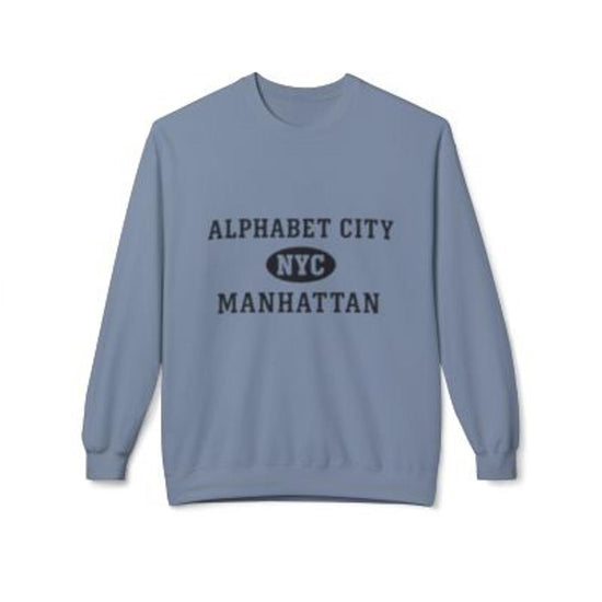 Alphabet City Manhattan Softstyle Fleece Crewneck Sweatshirt