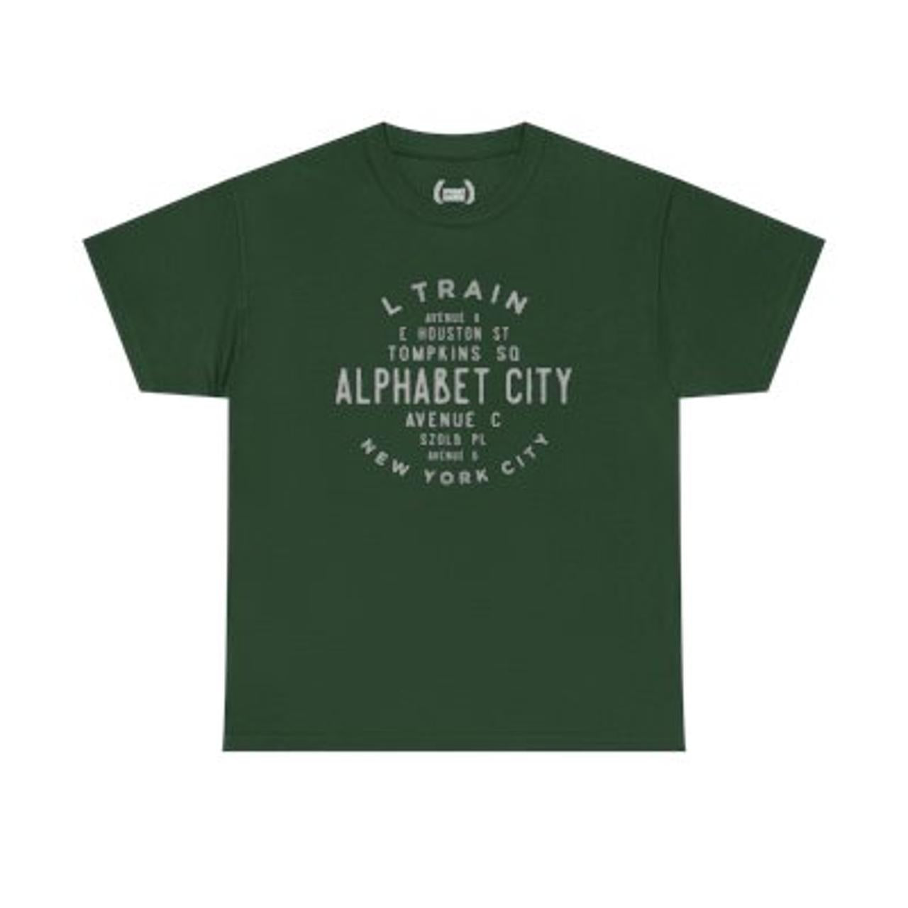 Alphabet City NYC Streets Unisex T-Shirt