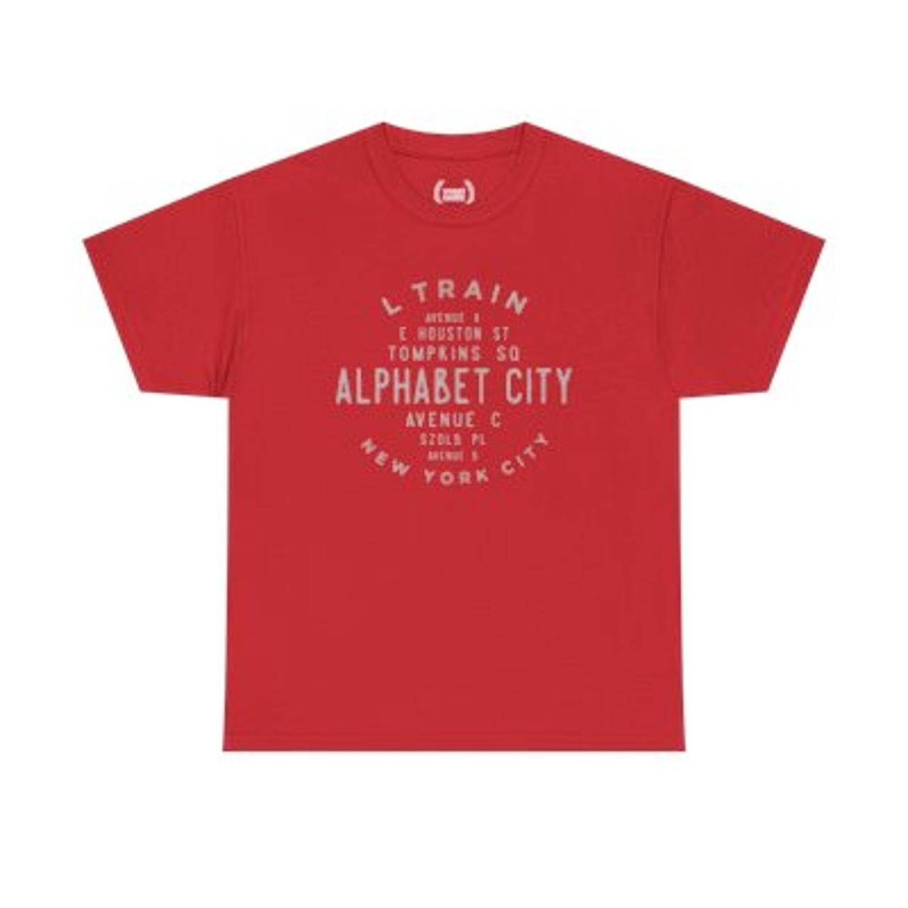 Alphabet City NYC Streets Unisex T-Shirt