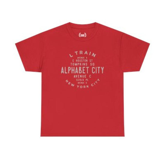 Alphabet City NYC Streets Unisex T-Shirt