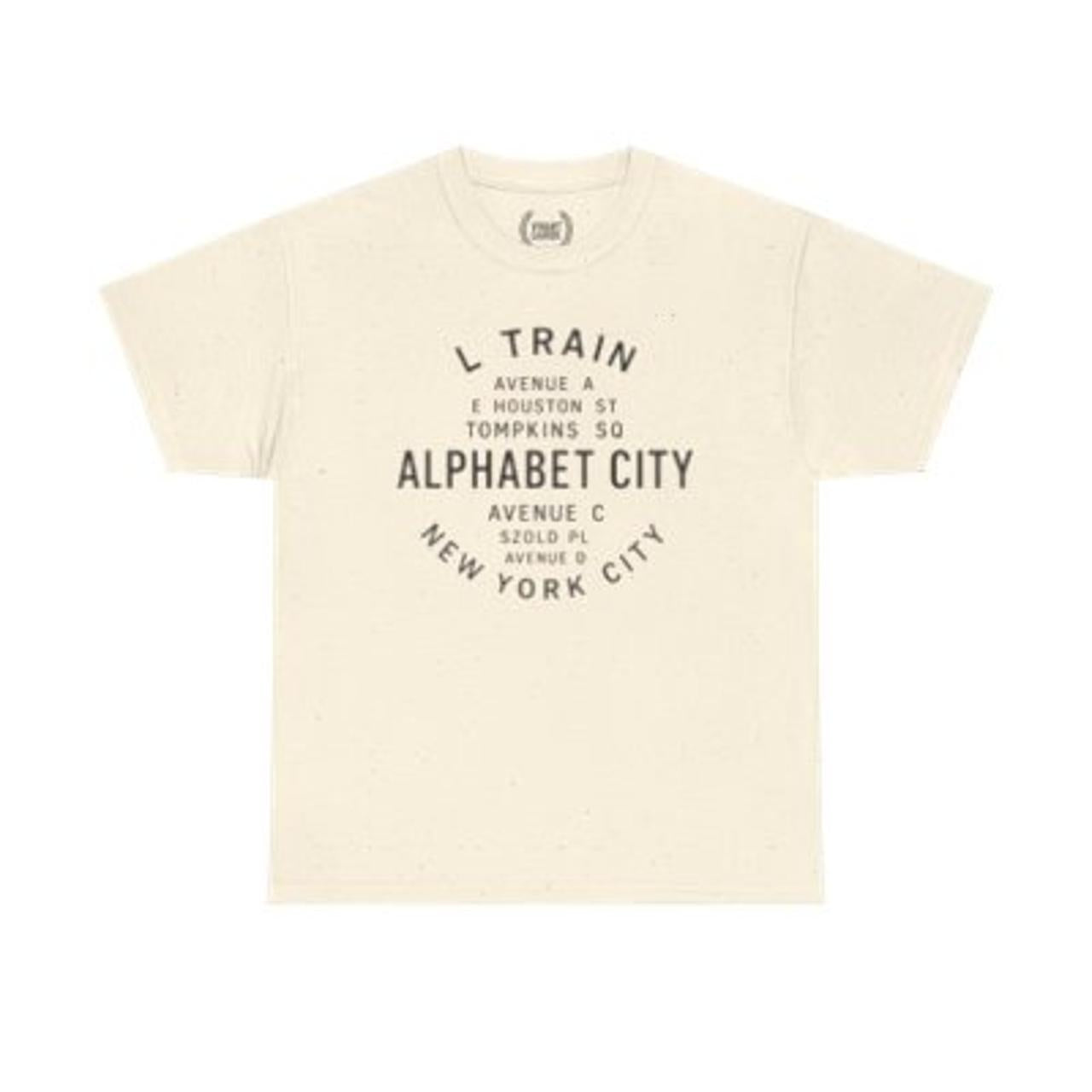 Alphabet City NYC Streets Unisex T-Shirt