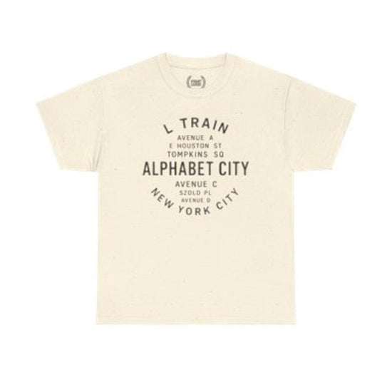 Alphabet City NYC Streets Unisex T-Shirt