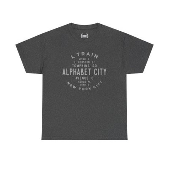 Alphabet City NYC Streets Unisex T-Shirt
