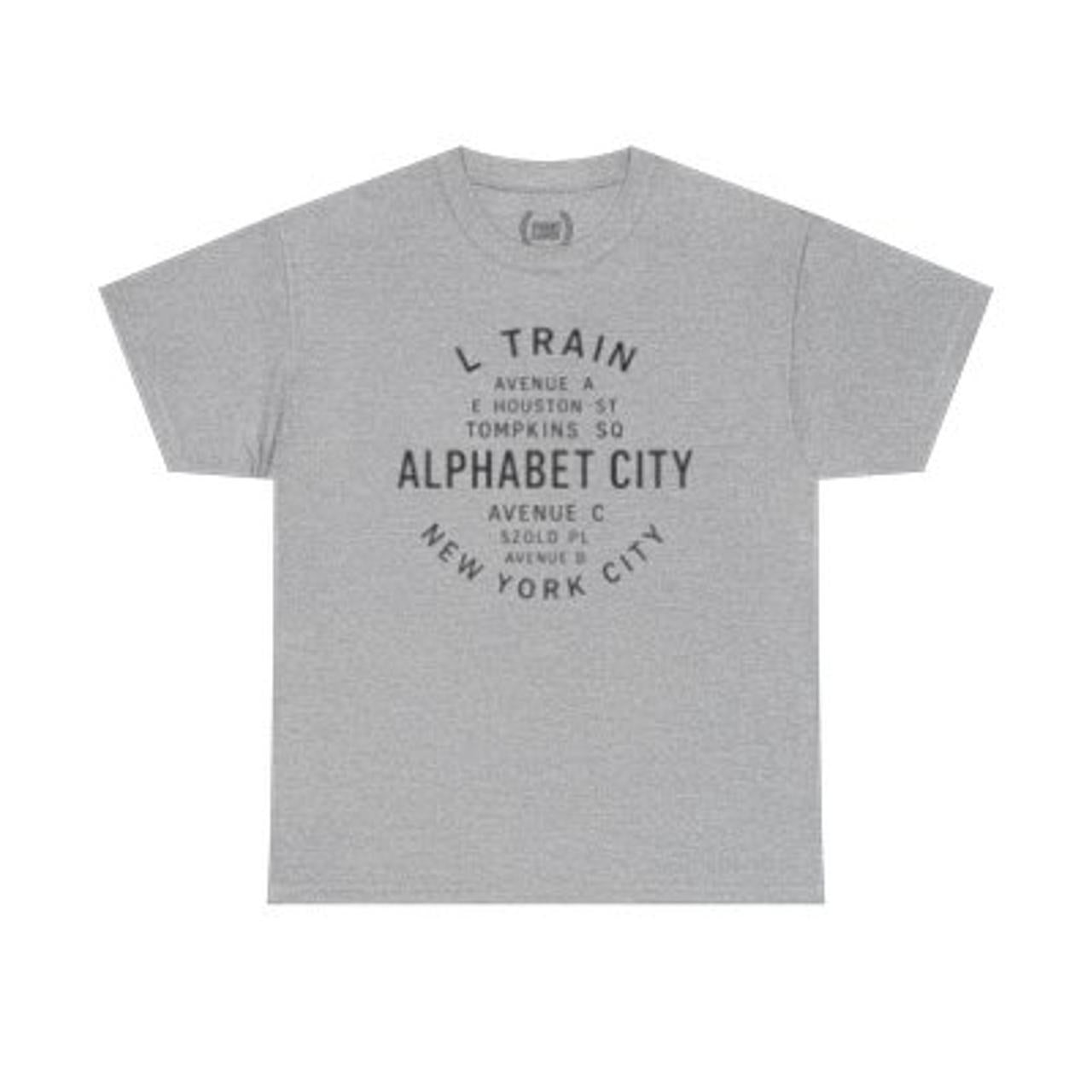 Alphabet City NYC Streets Unisex T-Shirt