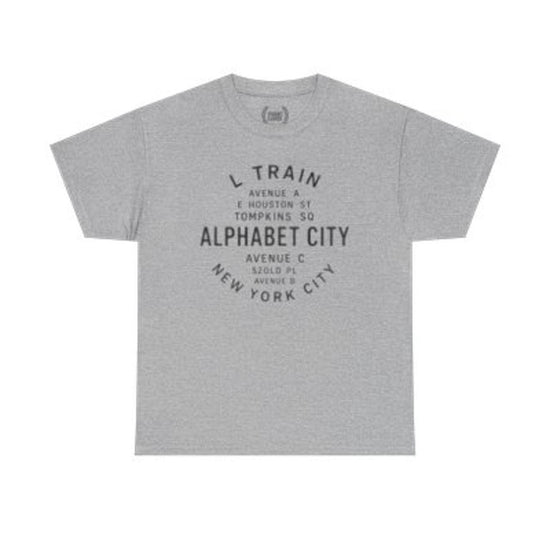 Alphabet City NYC Streets Unisex T-Shirt