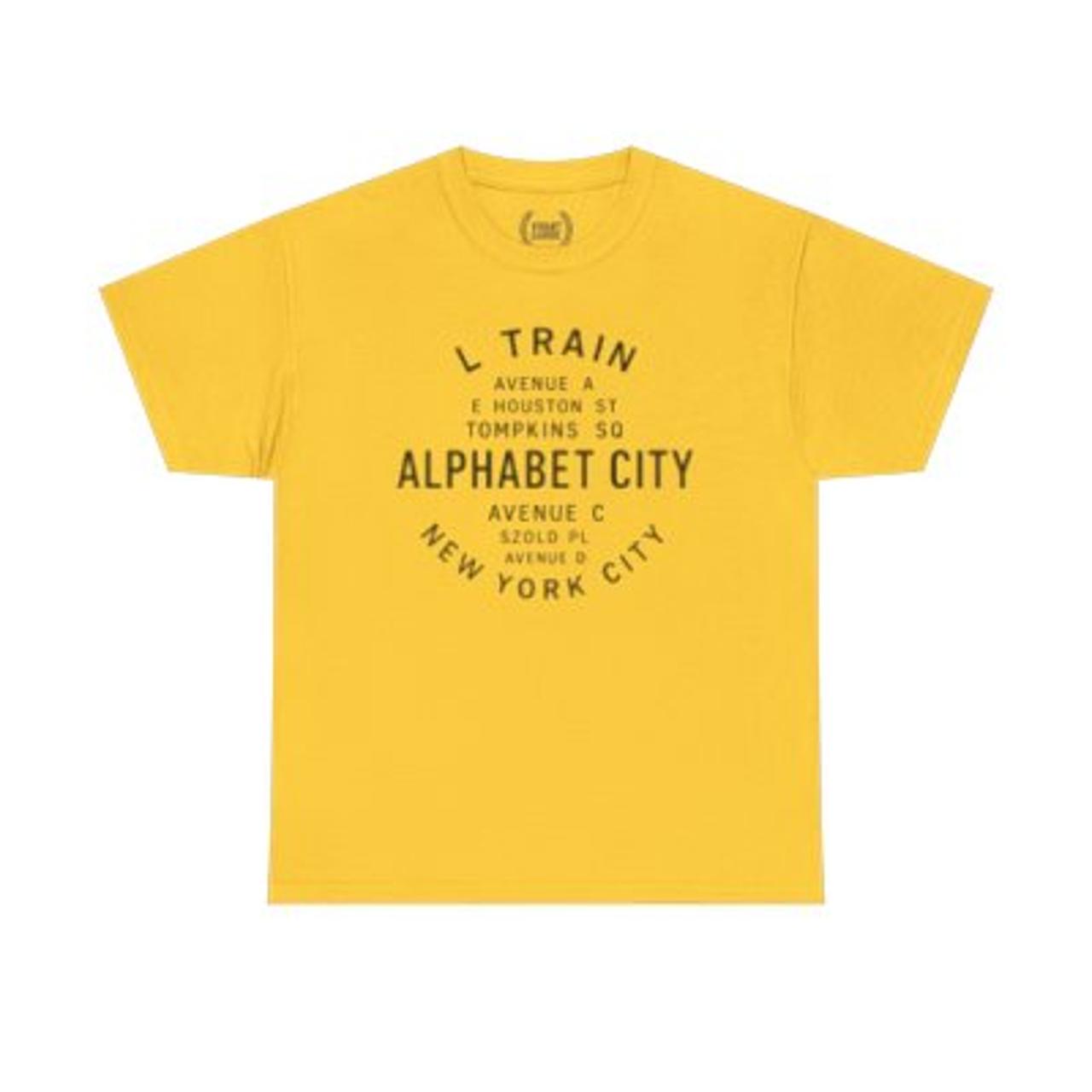 Alphabet City NYC Streets Unisex T-Shirt