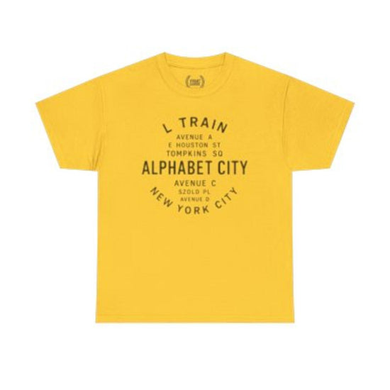 Alphabet City NYC Streets Unisex T-Shirt