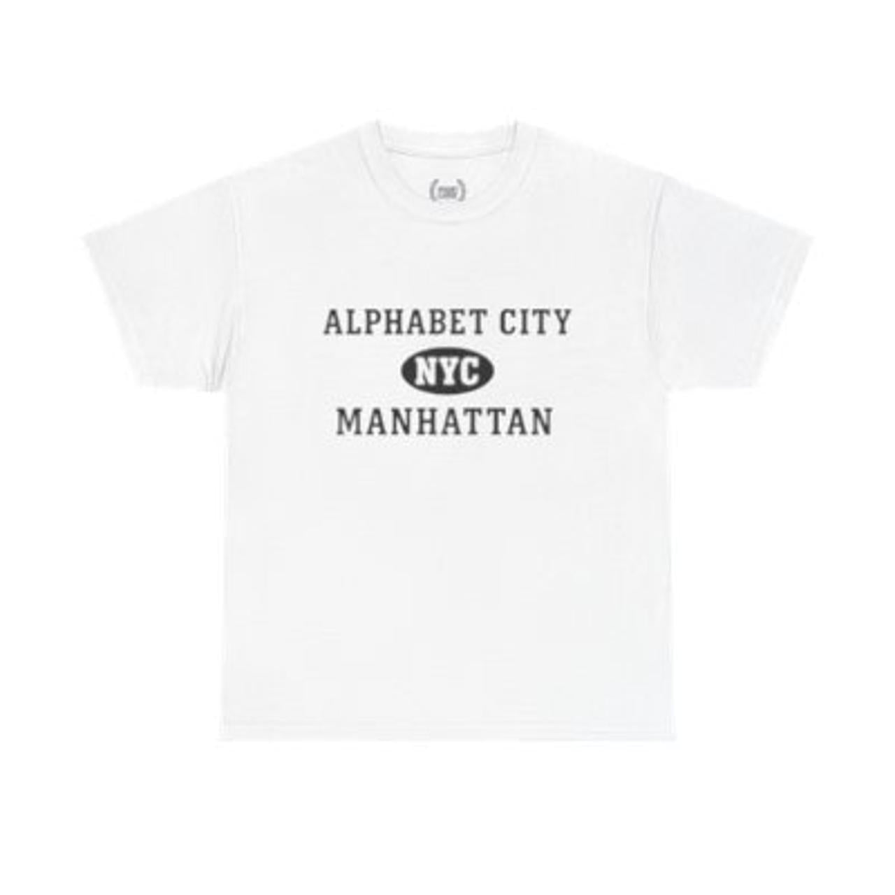 Alphabet City Manhattan Unisex T-Shirt –Collegiate Style