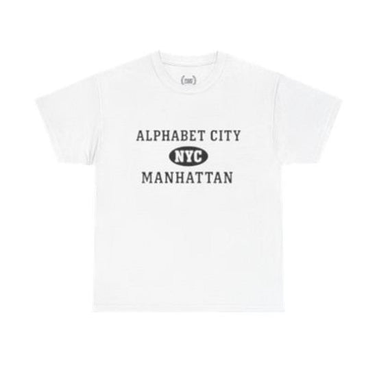 Alphabet City Manhattan Unisex T-Shirt –Collegiate Style