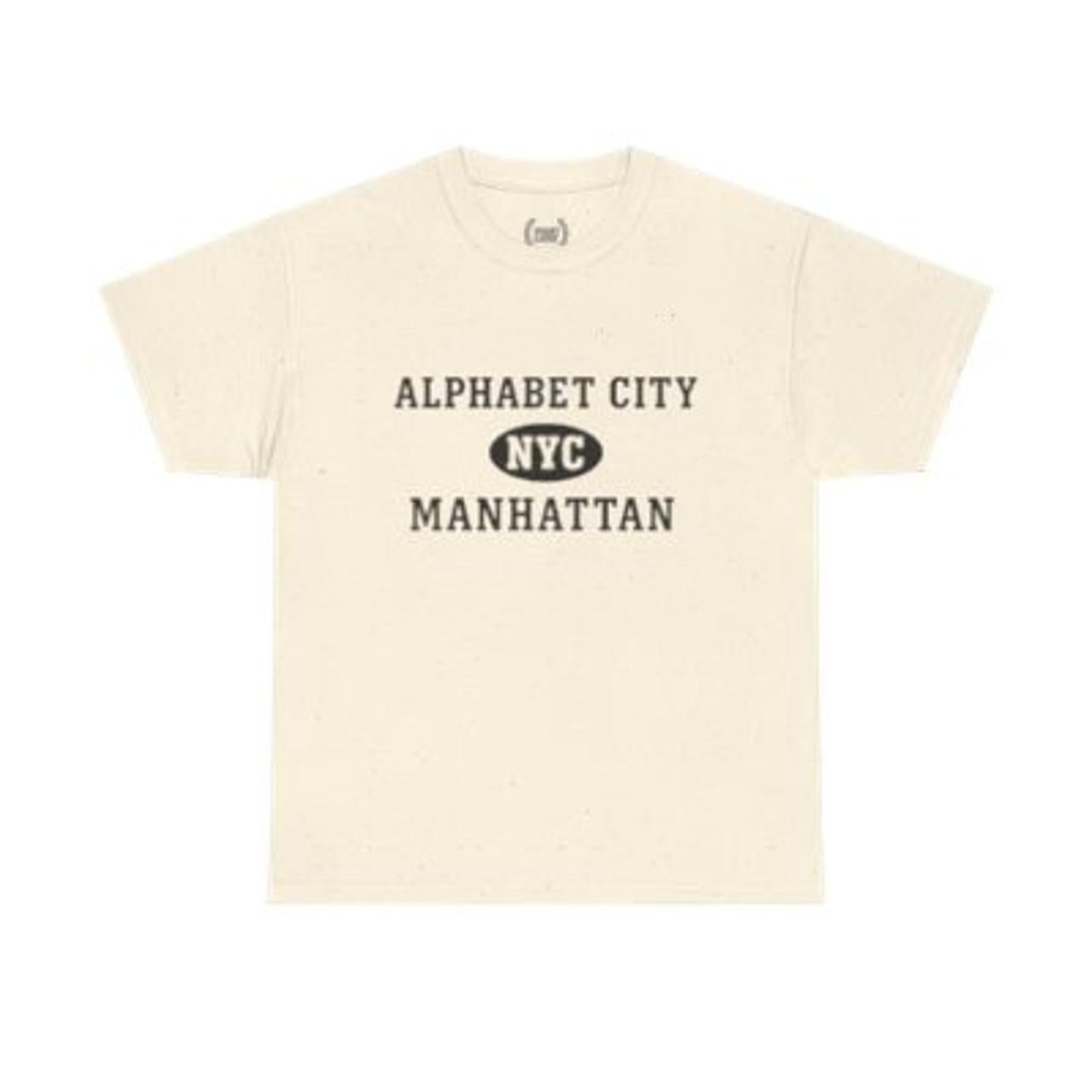 Alphabet City Manhattan Unisex T-Shirt –Collegiate Style