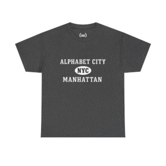Alphabet City Manhattan Unisex T-Shirt –Collegiate Style
