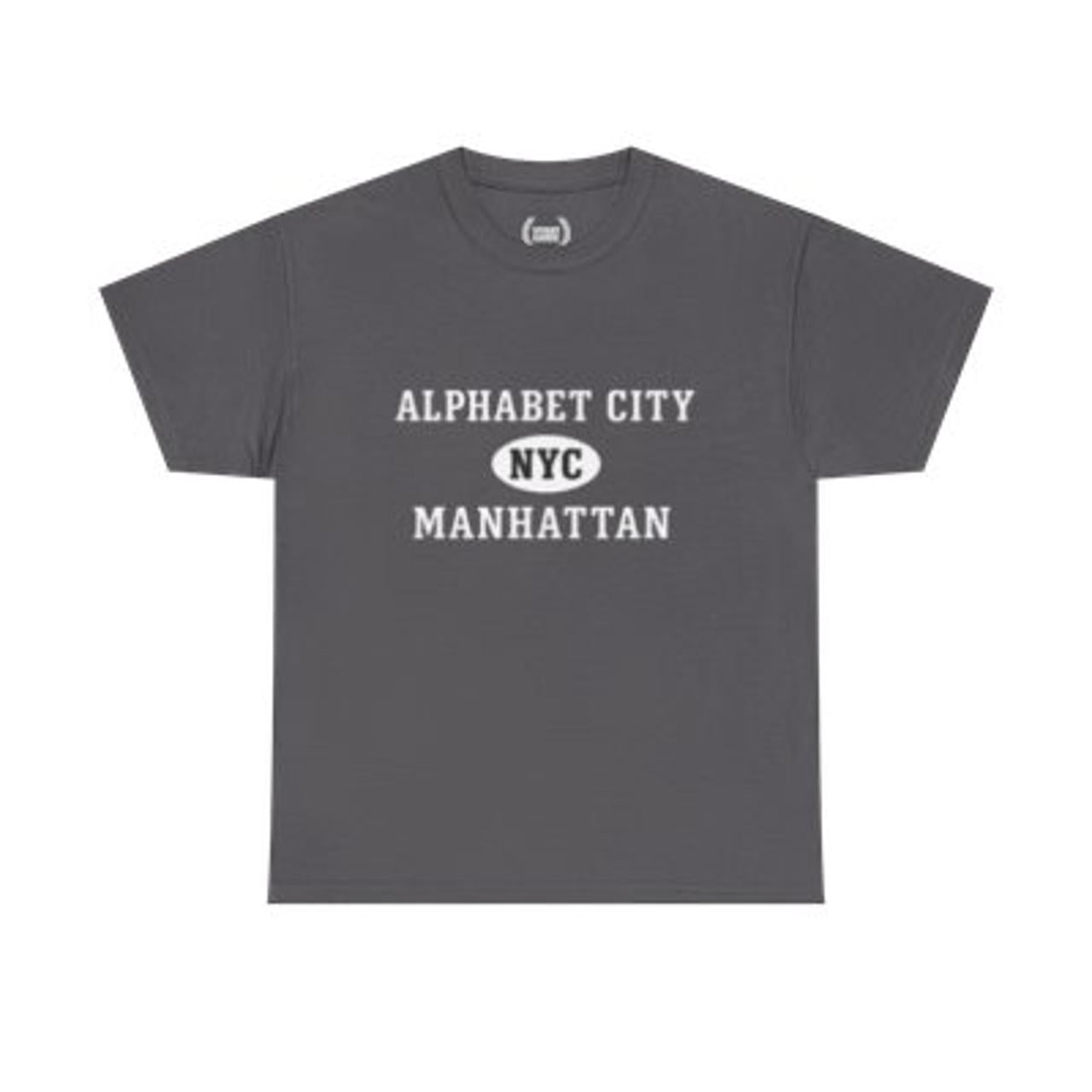 Alphabet City Manhattan Unisex T-Shirt –Collegiate Style
