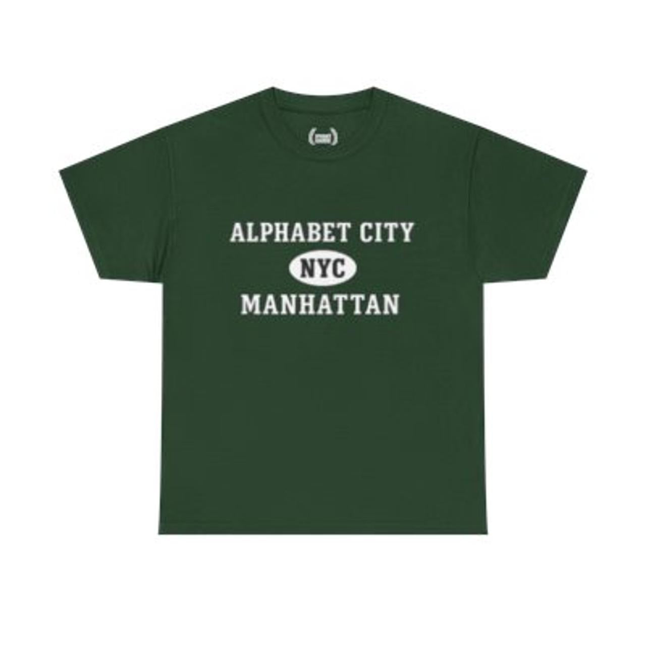 Alphabet City Manhattan Unisex T-Shirt –Collegiate Style