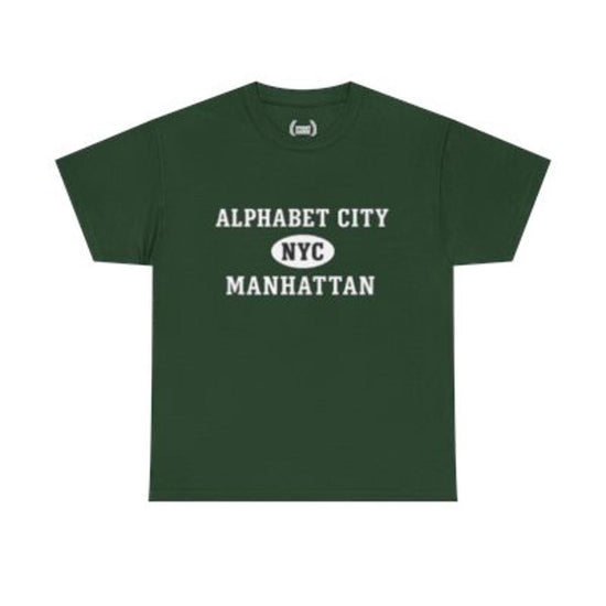 Alphabet City Manhattan Unisex T-Shirt –Collegiate Style