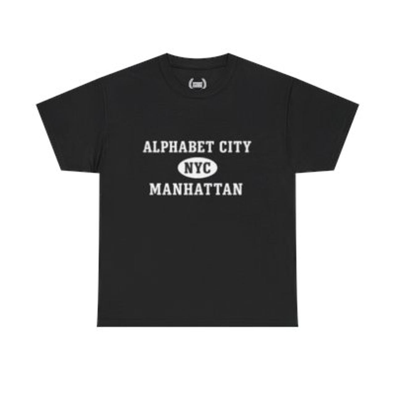 Alphabet City Manhattan Unisex T-Shirt –Collegiate Style