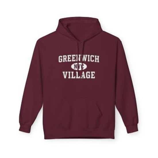 Greenwich Village NYC Unisex Hoodie Manhattan Softstyle Fleece Crewneck