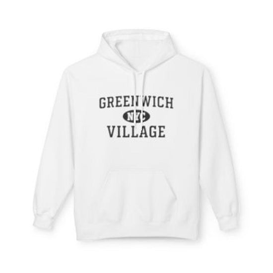 Greenwich Village NYC Unisex Hoodie Manhattan Softstyle Fleece Crewneck