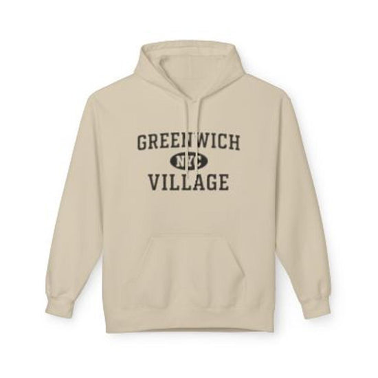 Greenwich Village NYC Unisex Hoodie Manhattan Softstyle Fleece Crewneck