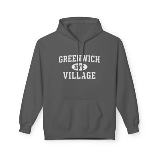 Greenwich Village NYC Unisex Hoodie Manhattan Softstyle Fleece Crewneck