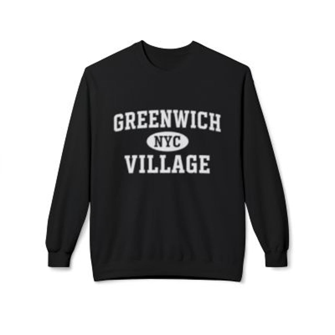 Greenwich Village Manhattan Softstyle Fleece Crewneck Sweatshirt
