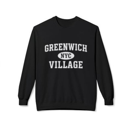Greenwich Village Manhattan Softstyle Fleece Crewneck Sweatshirt