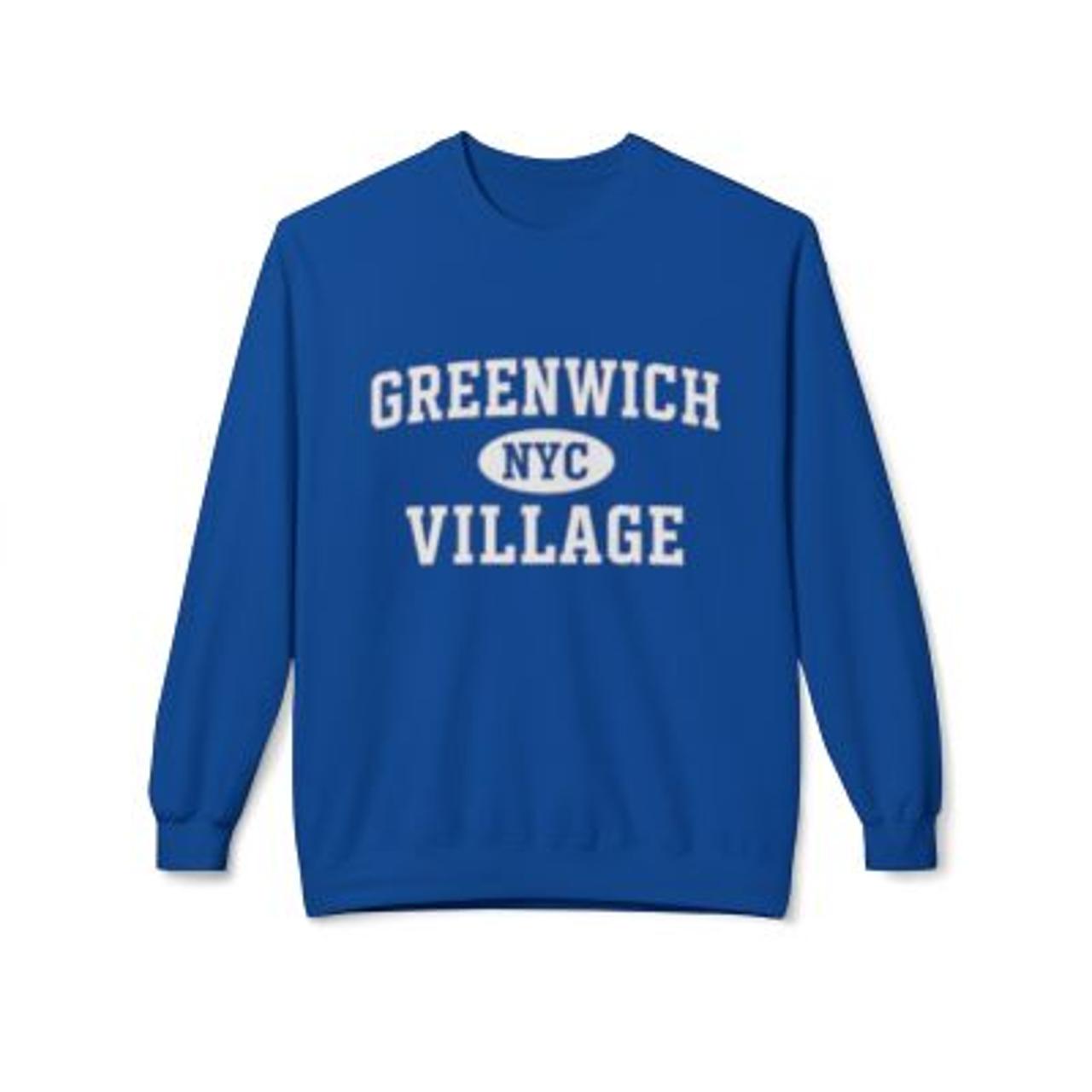 Greenwich Village Manhattan Softstyle Fleece Crewneck Sweatshirt
