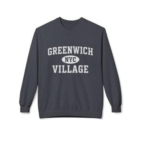 Greenwich Village Manhattan Softstyle Fleece Crewneck Sweatshirt