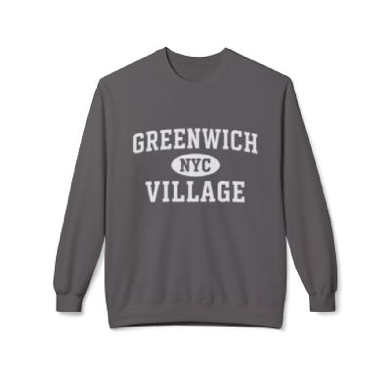 Greenwich Village Manhattan Softstyle Fleece Crewneck Sweatshirt