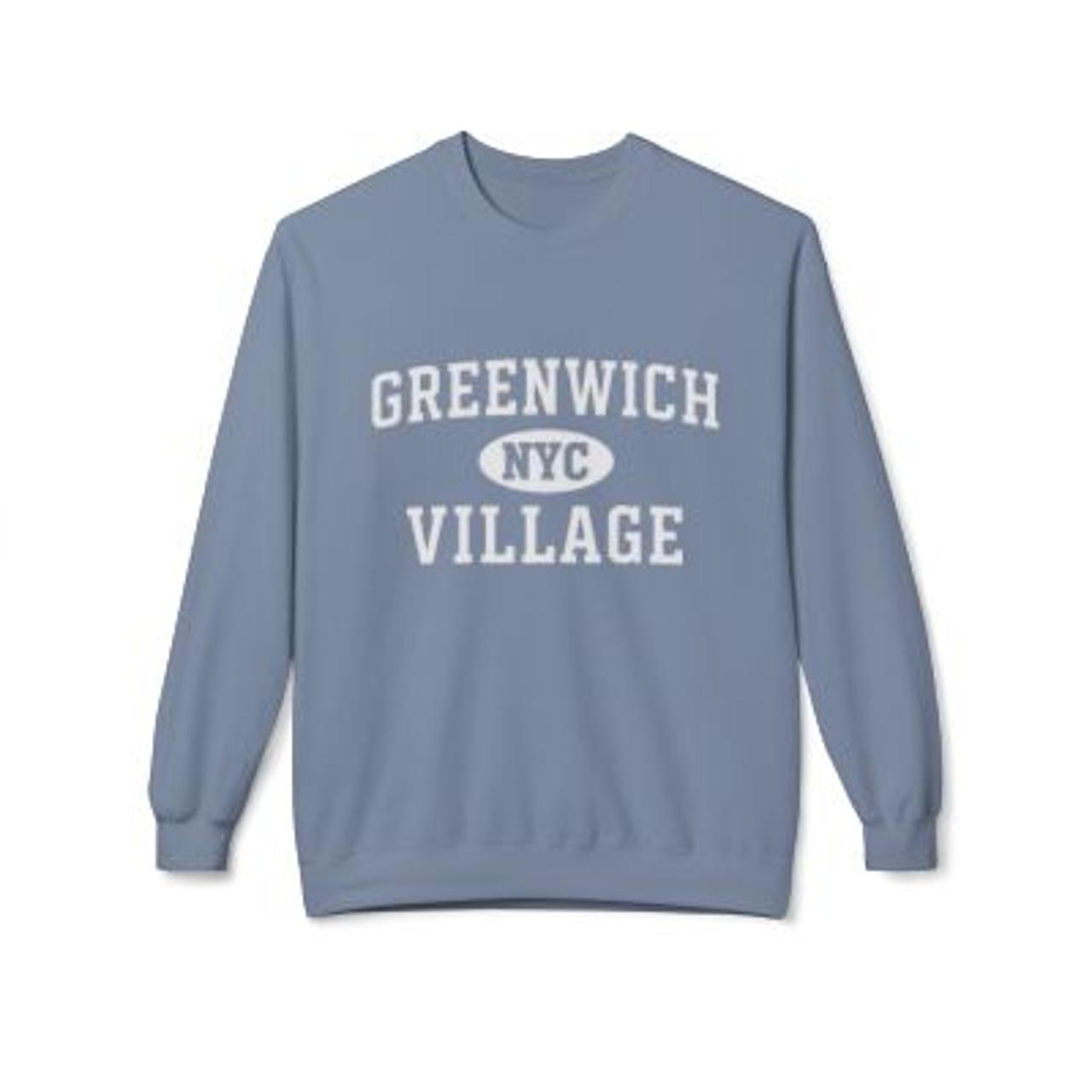 Greenwich Village Manhattan Softstyle Fleece Crewneck Sweatshirt