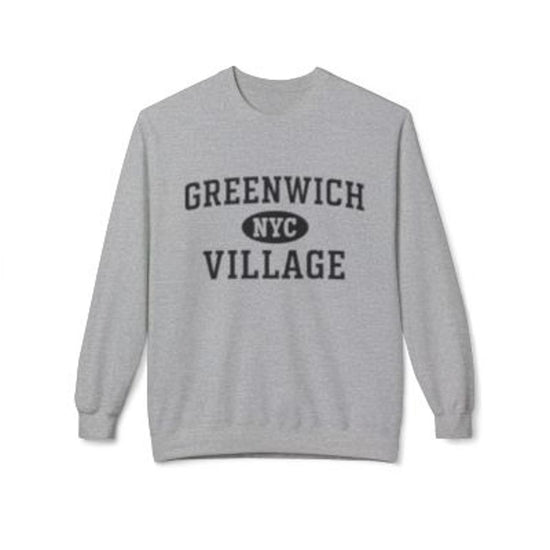 Greenwich Village Manhattan Softstyle Fleece Crewneck Sweatshirt