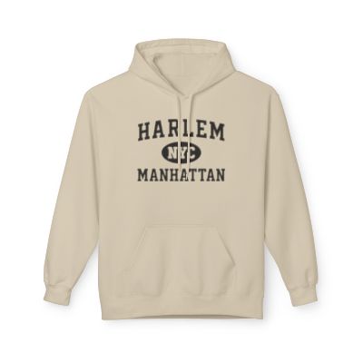 Harlem NYC Unisex Hoodie Manhattan Softstyle Fleece Crewneck
